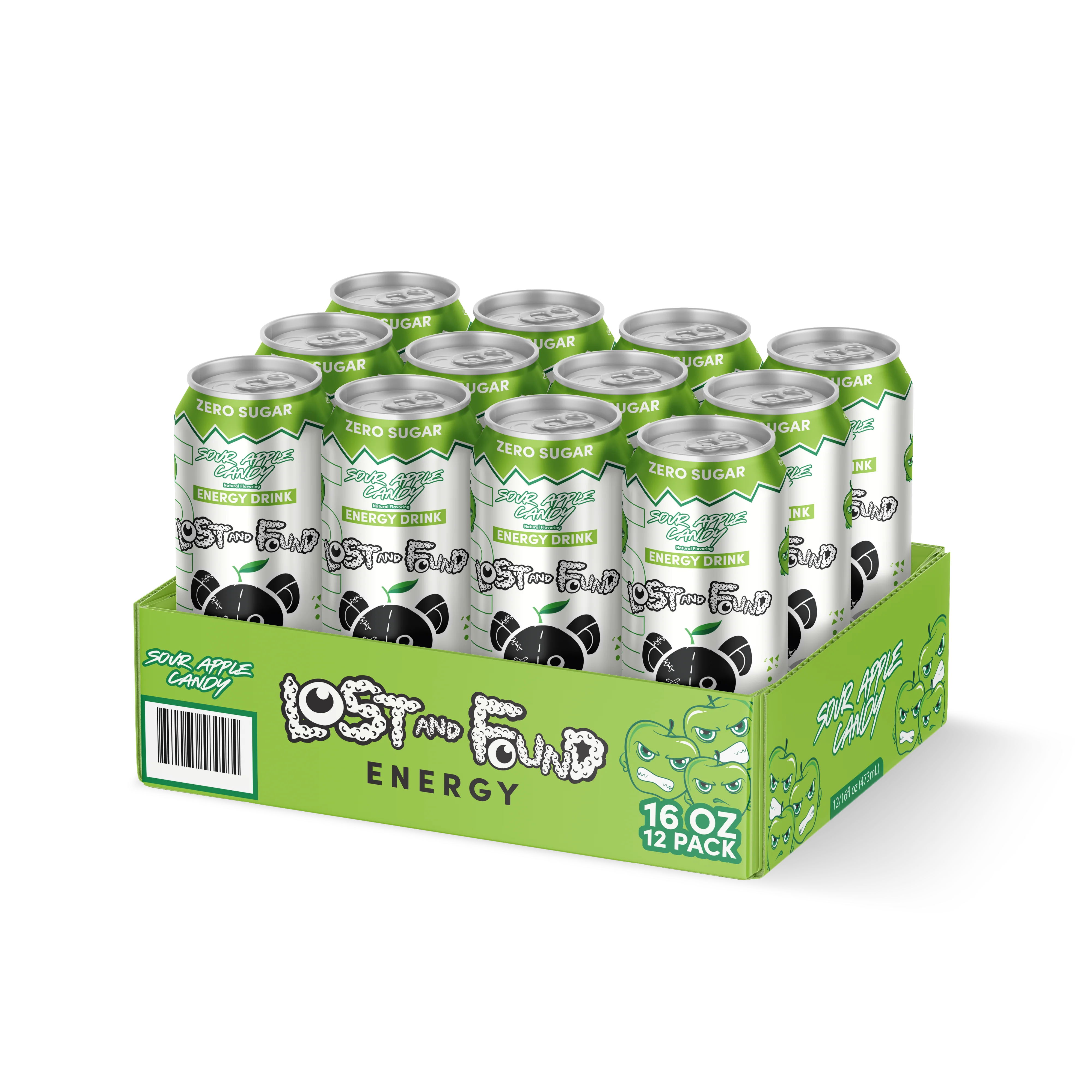 Sour Apple Candy (Case of 12 Cans) - Image 4