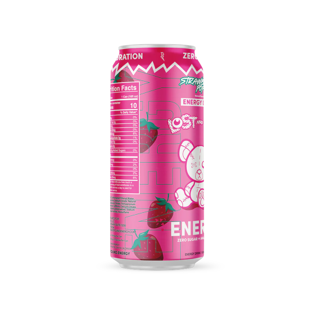 Strawberry Pop (Case of 12 Cans) - Image 4